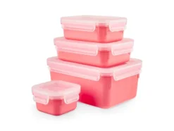 Frischhaltedosen-Set Clip & Close Color Edition, 4er-Set