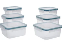 Frischhaltedosen-Set, 6 Stück
