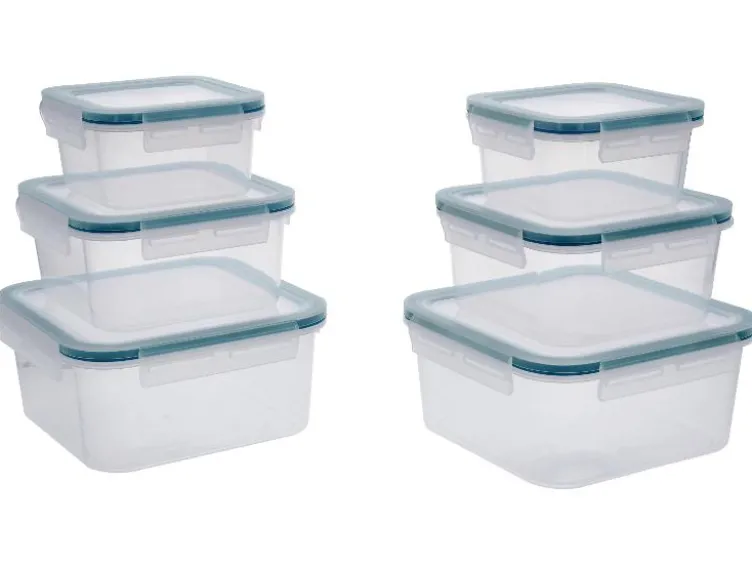 Frischhaltedosen-Set, 6 Stück