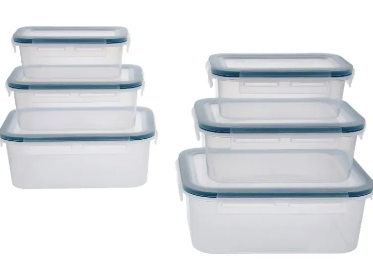Frischhaltedosen-Set, 6 Stück