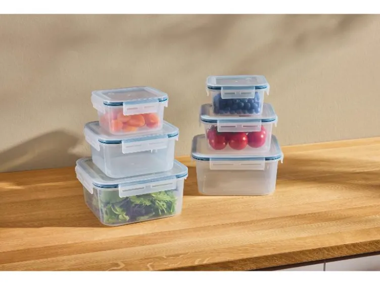 Frischhaltedosen-Set, 6 Stück