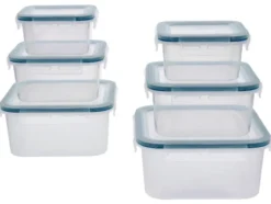 Frischhaltedosen-Set, 6 Stück