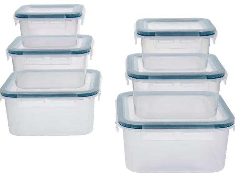 Frischhaltedosen-Set, 6 Stück