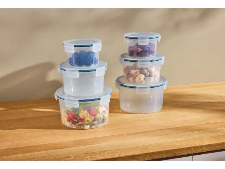 Frischhaltedosen-Set, 6 Stück