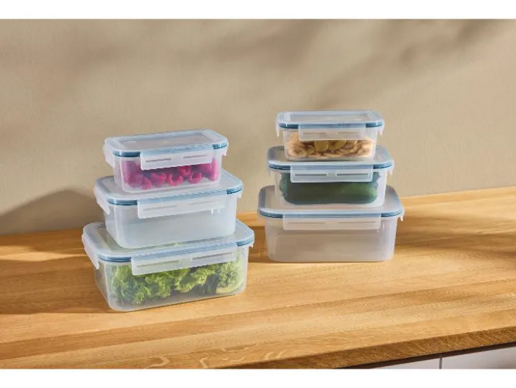 Frischhaltedosen-Set, 6 Stück