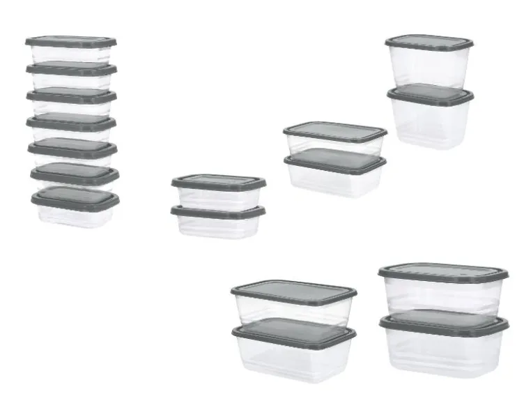 Frischhaltedosen-Set, 17-tlg.