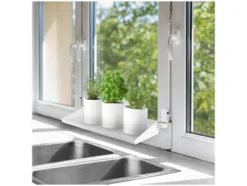 Frischluft Fensterbrett, 65 - 107 cm