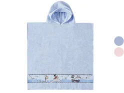 Frottier Poncho, 70 x 70 cm, mit Kapuze