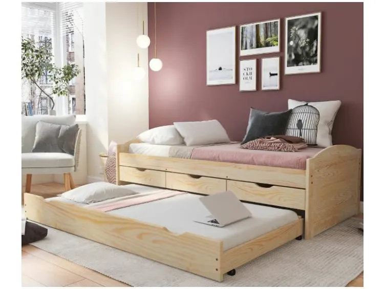 Funktionsbett »Marinella« »Lena« oder »Ulli«, mit 3 Schubladen