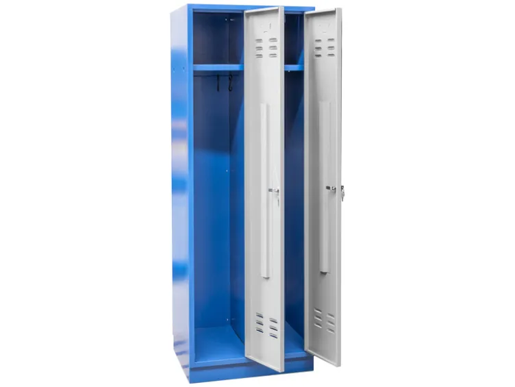 Garderobenschrank »TYP GS 2«, 2-türig, aus Stahl