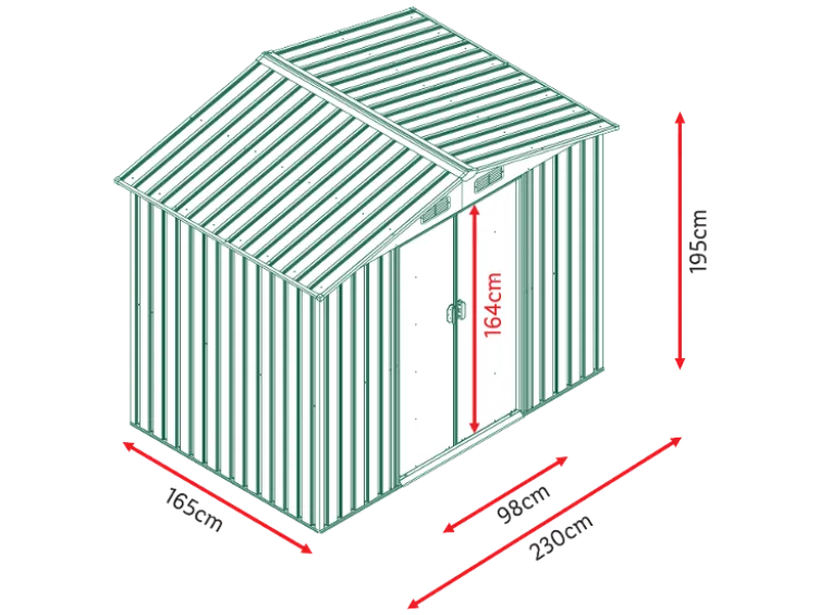 Gartengerätehaus XL