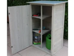 Gartenschrank »Benno«, 76 x 56 x 117 cm, grau