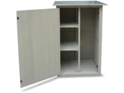 Gartenschrank »Benno«, 76 x 56 x 117 cm, grau