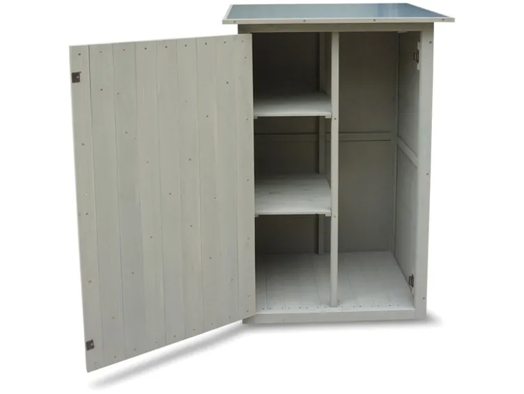 Gartenschrank »Benno«, 76 x 56 x 117 cm, grau