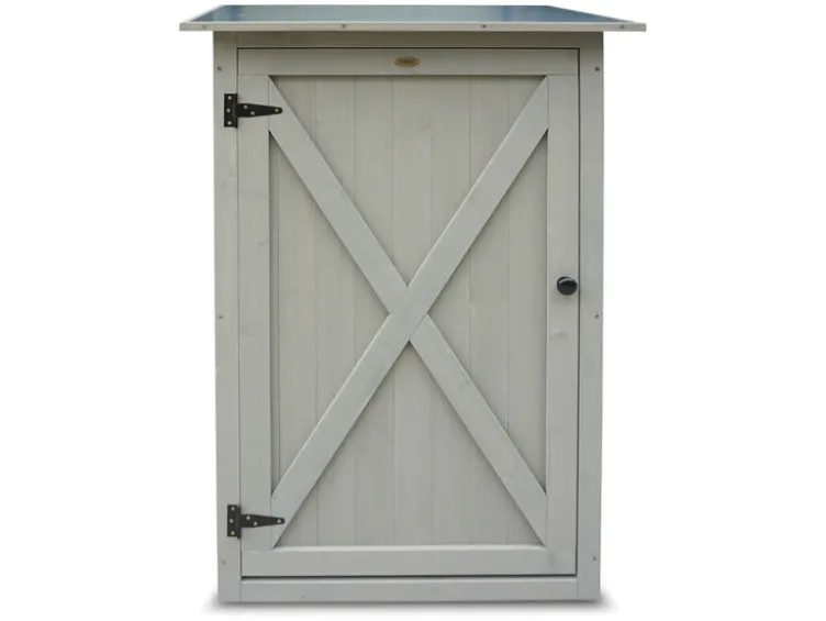 Gartenschrank »Benno«, 76 x 56 x 117 cm, grau