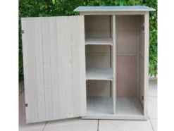 Gartenschrank »Benno«, 76 x 56 x 117 cm, grau