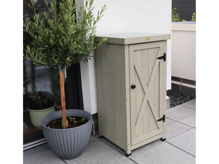Gartenschrank »Kompakt«, 45 x 45 x 91 cm, grau