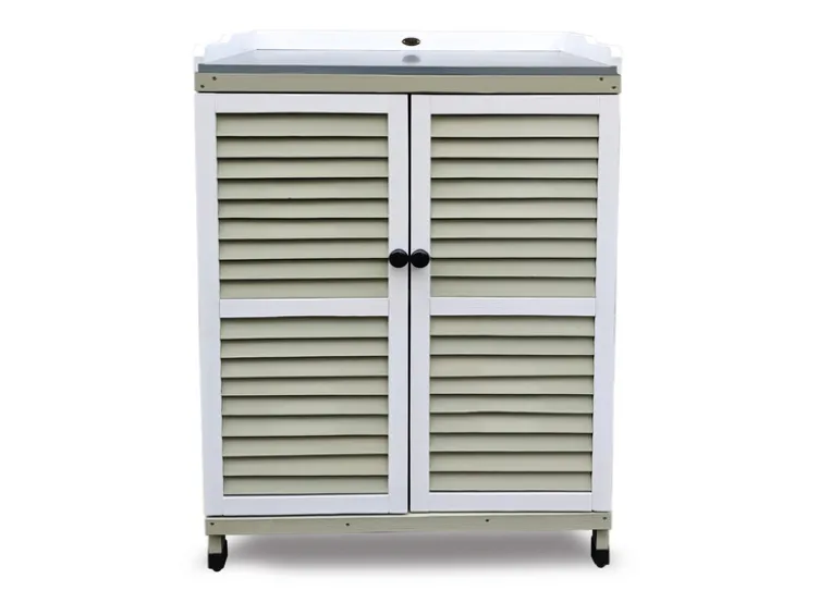 Gartenschrank »Mila«, mit Arbeitsplatte, 71 x 48 x 100 cm