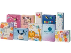 Geschenktaschen-Set, 10 Stück