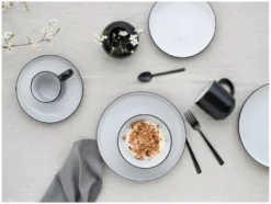 Geschirrset »Nordic Cool Black«, 16-teilig / 12-teilig