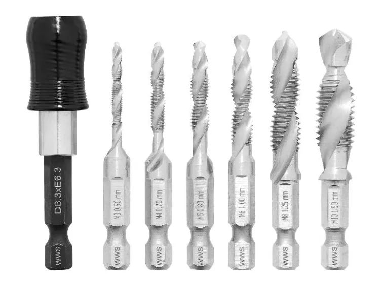 Gewindebohrer-Set / Kegelsenker-Set / Bohrer-Set