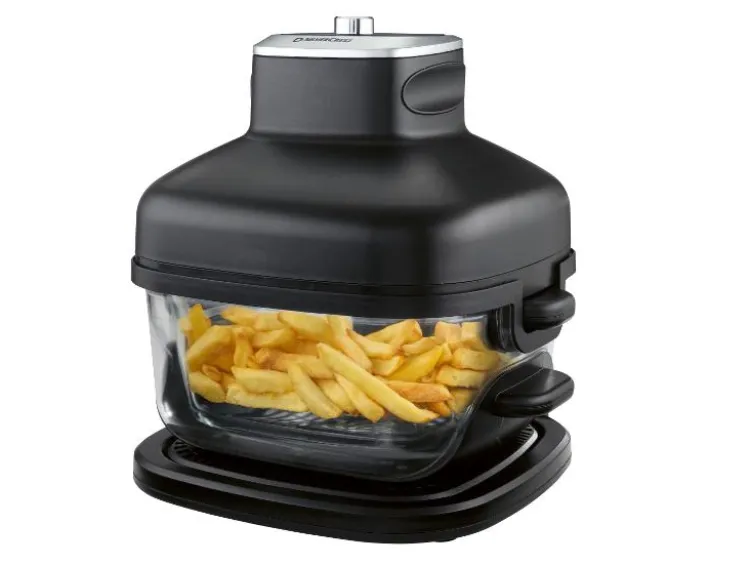 Glas-Heißluftfritteuse »SHFDG 1500 A1«, 2 l bzw. 4 l