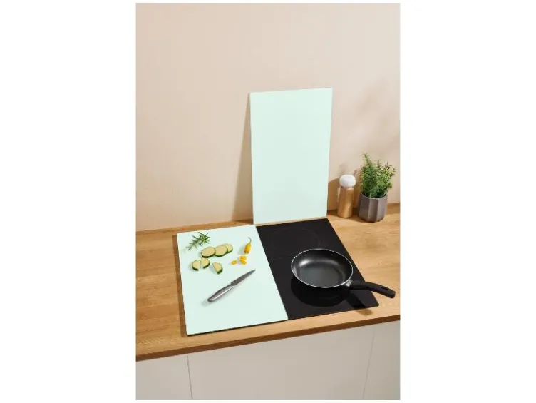 Glas-Herdabdeckplatten, 2 Stück