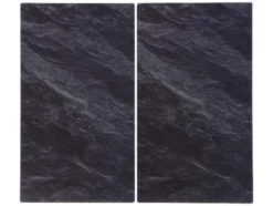 Glas-Herdabdeckplatten, 2 Stück