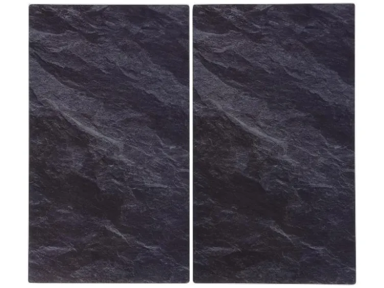 Glas-Herdabdeckplatten, 2 Stück