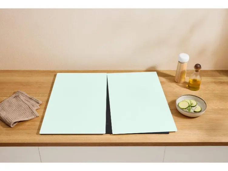 Glas-Herdabdeckplatten, 2 Stück