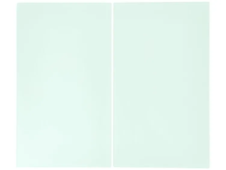 Glas-Herdabdeckplatten, 2 Stück