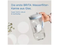 Glas Wasserfilter-Kanne, inkl. 1x MAXTRA PRO Pure Performance