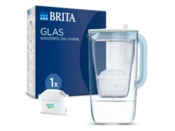 Glas Wasserfilter-Kanne, inkl. 1x MAXTRA PRO Pure Performance