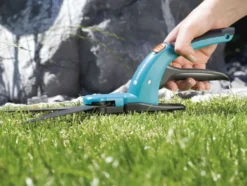 Grasschere »Comfort«, mit Wellenschliff