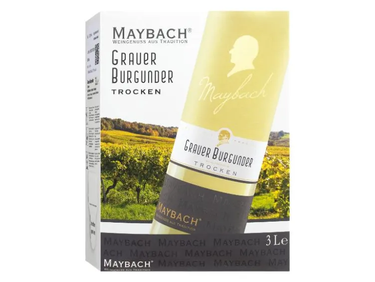 Grauer Burgunder 3-l-Bag-in-Box trocken, Weißwein 2025