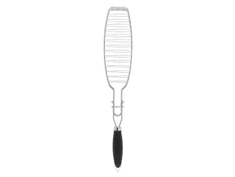 Grillkorb / Zylinderkorb-Set / Fisch-Grillguthalter / Hamburger-Grillguthalter