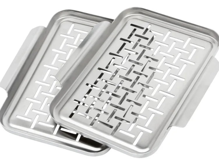 Grillplatten, aus rostfreiem Edelstahl
