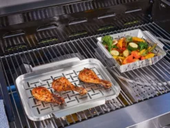 Grillplatten, aus rostfreiem Edelstahl