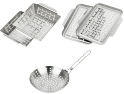Grillplatten, aus rostfreiem Edelstahl