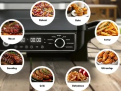 Grill und Smoker, elektrisch