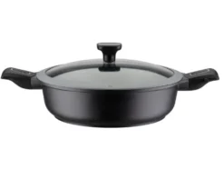 GSW Schmorpfanne EASY CLICK 28 cm mit Glasdeckel - 5-teilig