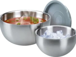 GSW Thermoschüssel-Set mit Kunststoffdeckel 6-teilig