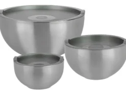 GSW Thermoschüssel-Set mit Kunststoffdeckel 6-teilig