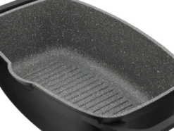 GSW Universalbräter Gourmet Granit 33 x 21 cm inkl. Servierzange 30 cm