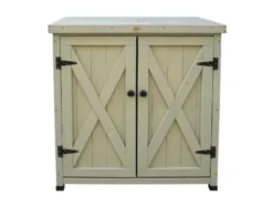 HABAU Gartenschrank »Laura«, 80 x 45 x 92 cm, grau