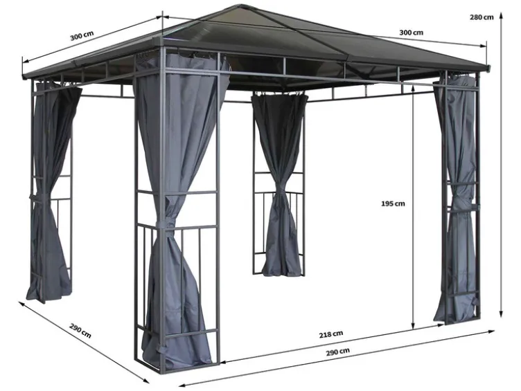 Hardtop Pavillon Limone