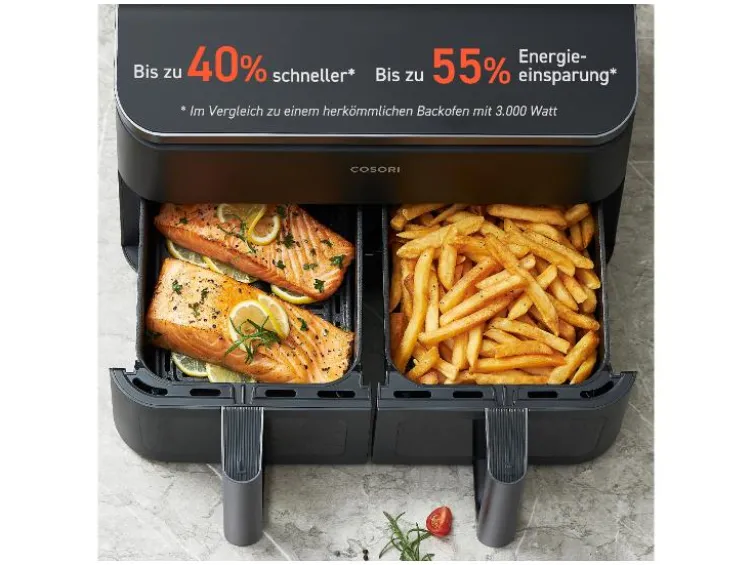 Heißluftfritteuse »CAF-R901-AEU«, 2x 4,25 l