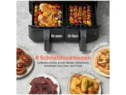 Heißluftfritteuse »CAF-R901-AEU«, 2x 4,25 l