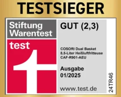 Heißluftfritteuse »CAF-R901-AEU«, 2x 4,25 l