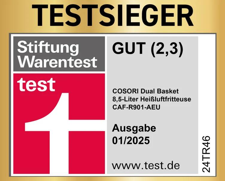 Heißluftfritteuse »CAF-R901-AEU«, 2x 4,25 l